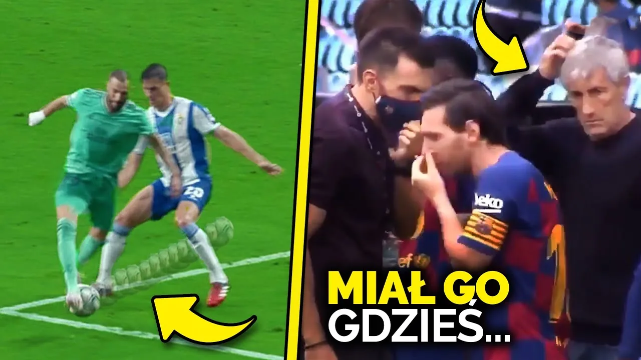 MAGICZNA ASYSTA Karima Benzemy! Leo Messi OLAŁ asystenta