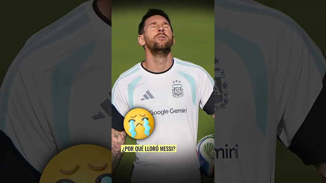 ⚽Pourquoi Lionel Messi a-t-il pleuré 🇦🇷😢 après avoir marqué son premier but lors de la Coupe du Monde 2026 ?