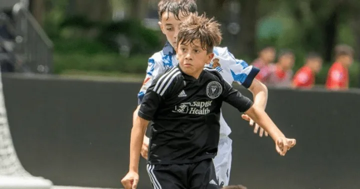 Le fils de Lionel Messi marque 11 buts en un seul match avec les U13 de l’Inter Miami