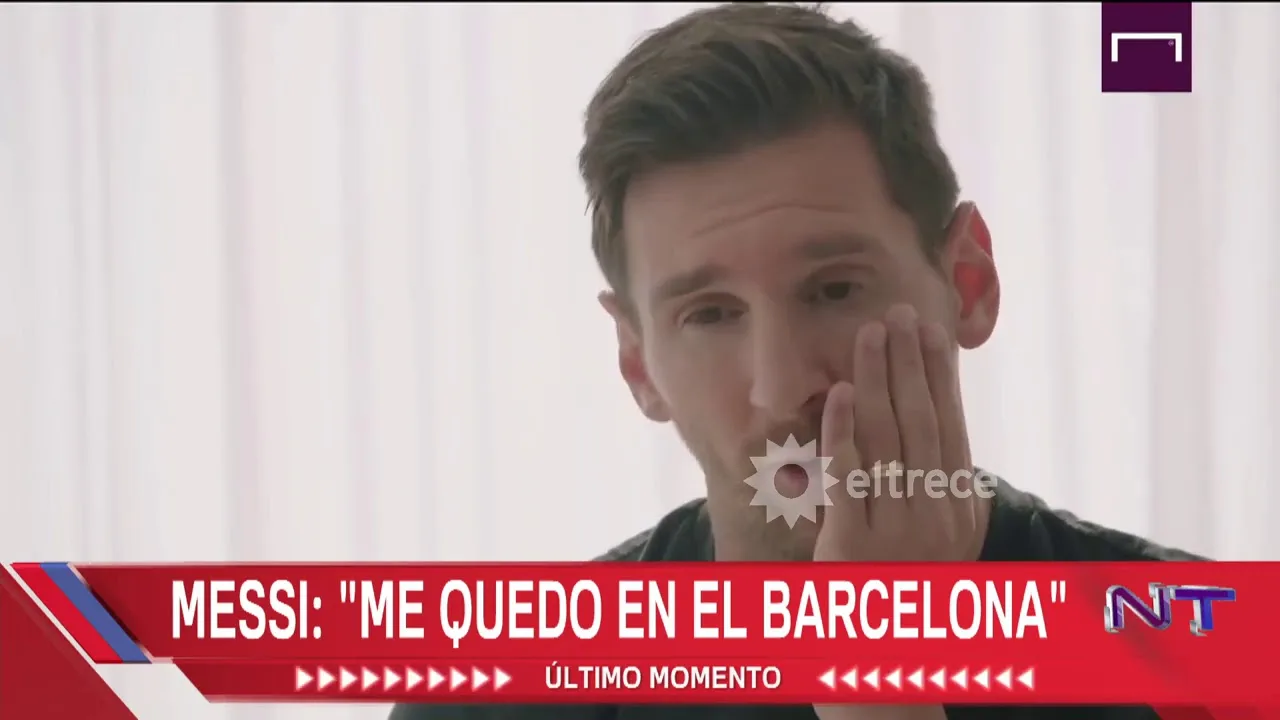 Así hablaba Messi finalmente y detallaba todo lo que sucedió