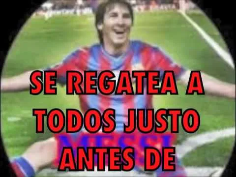 Cantico Leo Messi  – Afición FC Barcelona