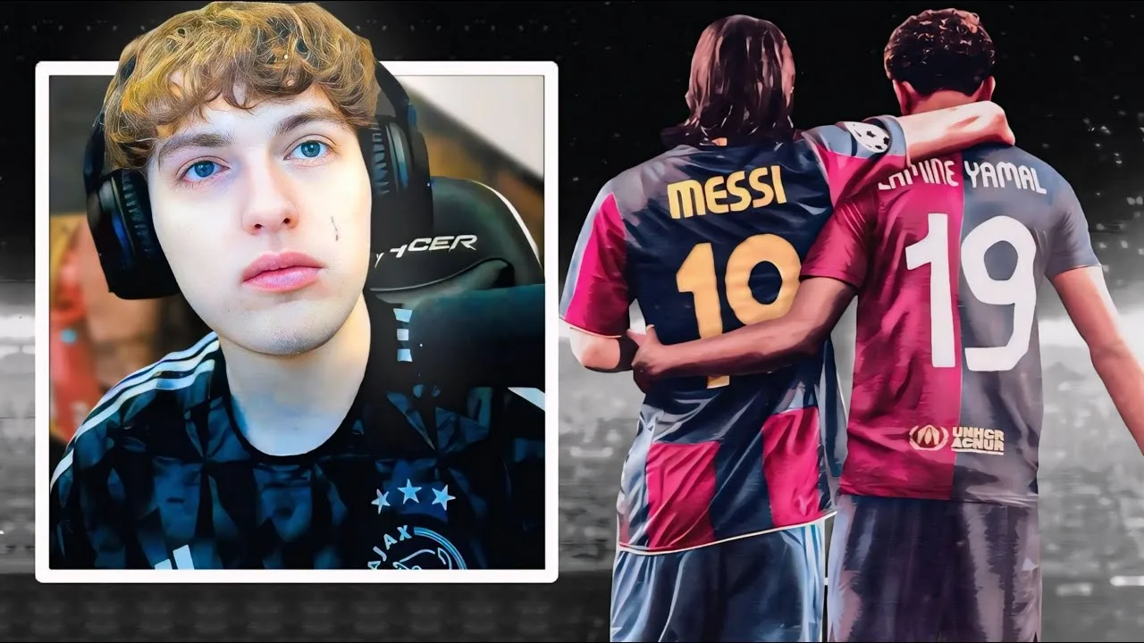 RÉACTION LAMINE YAMAL CONTRE LEO MESSI | DAVOO XENEIZE