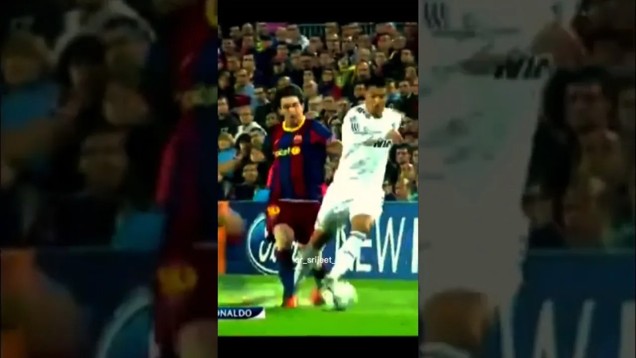 Cristiano Ronaldo contre Lionel Messi… #ronaldo #messi #cristiano #championsleague #football #viral