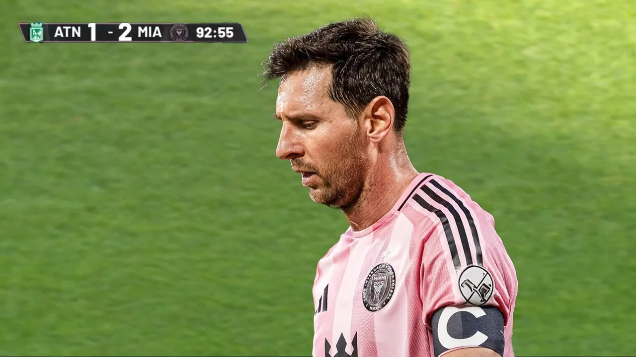 Messi contre Atlético Nacional | Crazy Shot frappe le poteau et première victoire ! 🔥🐐 | 31/01/2026