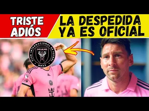 ⛔IL PART !⛔ LIONEL MESSI fait ses adieux à l’un des CRACKS DE DAVID BECKHAM à INTER MIAMI d’INTER MIAMI 🟥