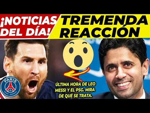 ¡𝙊𝙟𝙤! 𝙈𝙖𝙧𝙖𝙫𝙞𝙡𝙡𝙤𝙨𝙖 𝙉𝙤𝙩𝙞𝙘𝙞𝙖 De LEO MESSI 𝙍𝙚𝙖𝙘𝙘𝙞𝙤́𝙣 De LEO