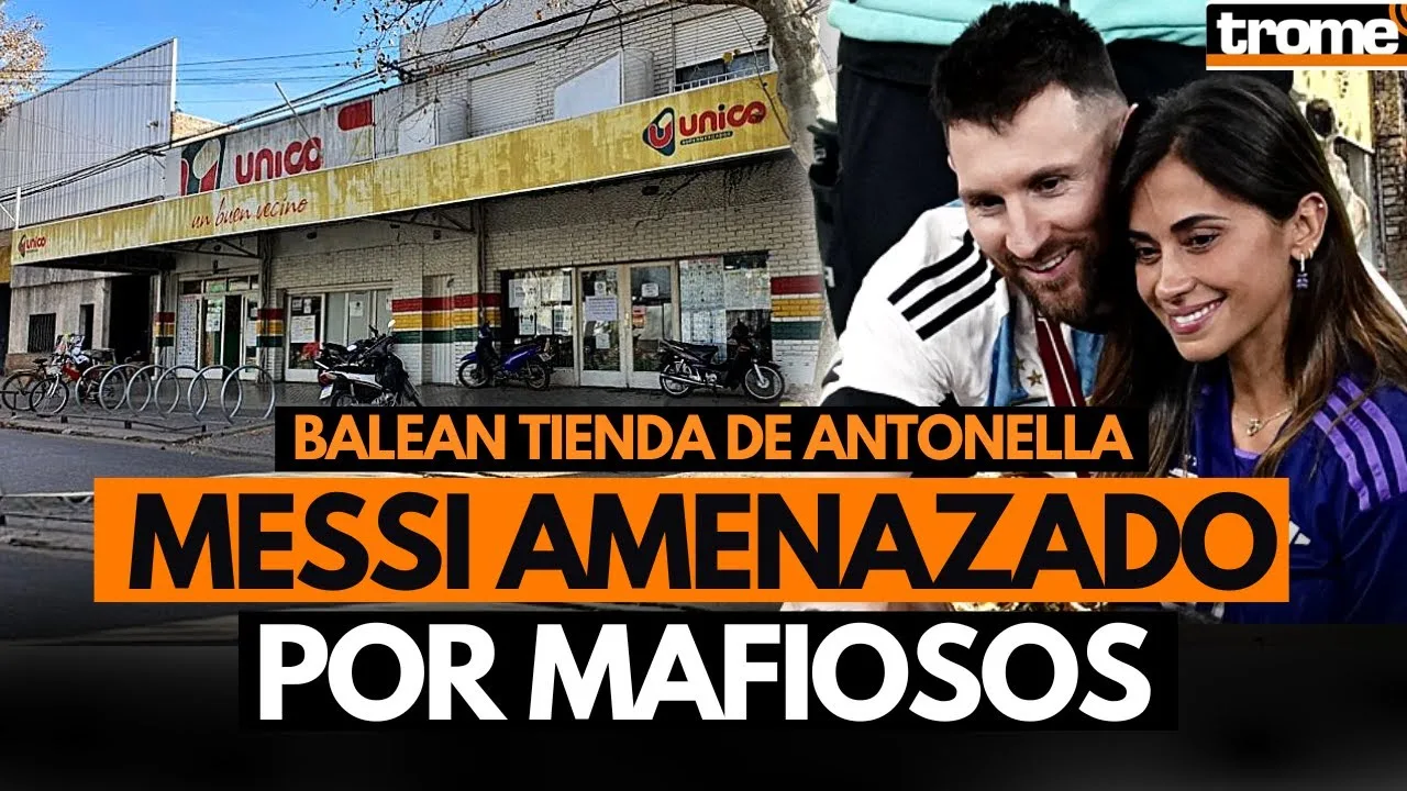 LEO MESSI: Peligrosas MAFIAS de ROSARIO balean tienda de