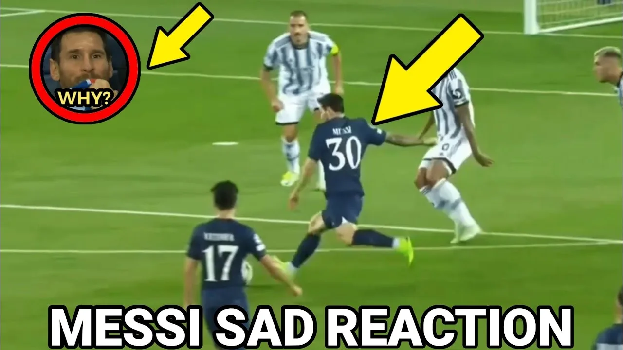 Leo Messi Sad Reaction To Being Subbed Off!