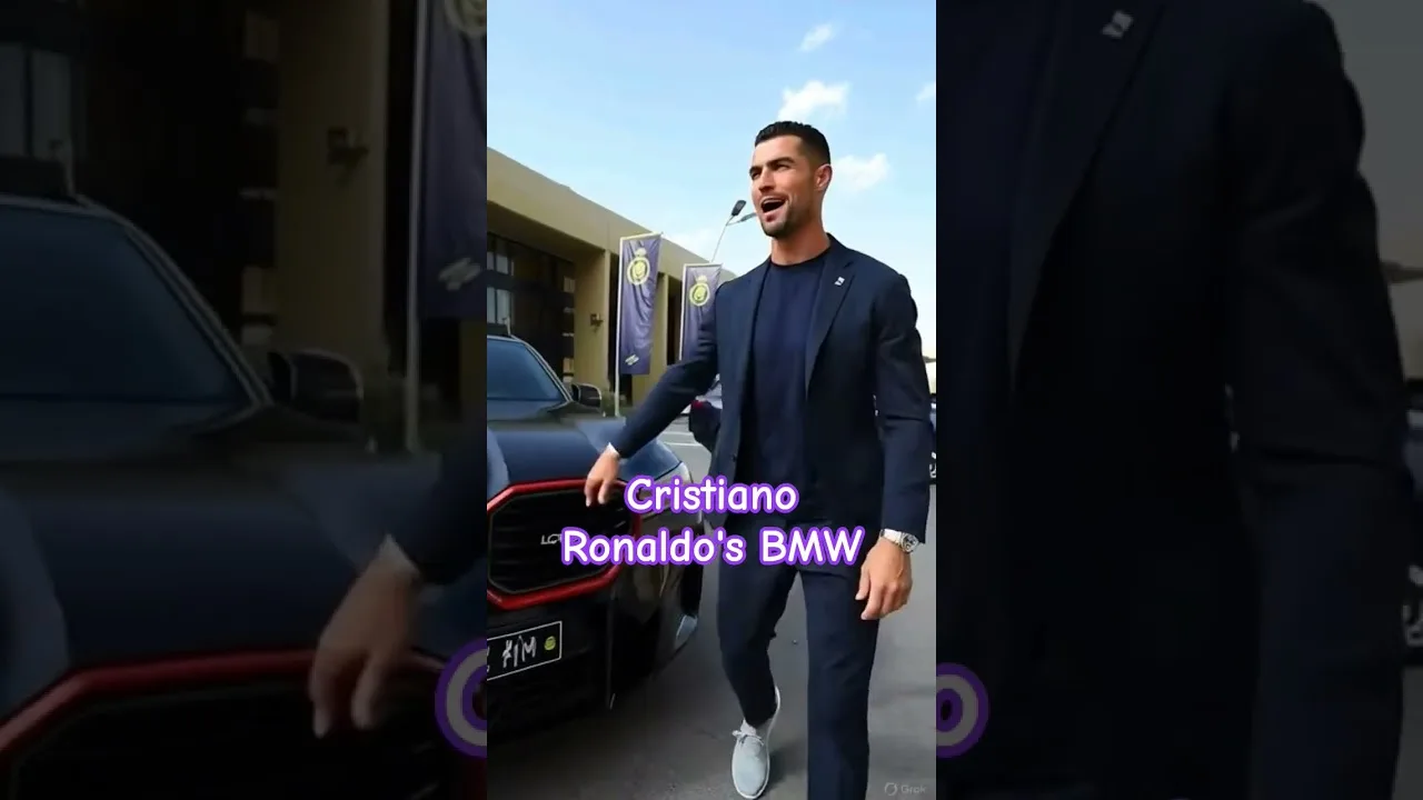Cristiano Ronaldo’s BMW। BMW CAR। Cristiano Ronaldo vs Lionel Messi। #ronaldo #messi #fifa #bmw