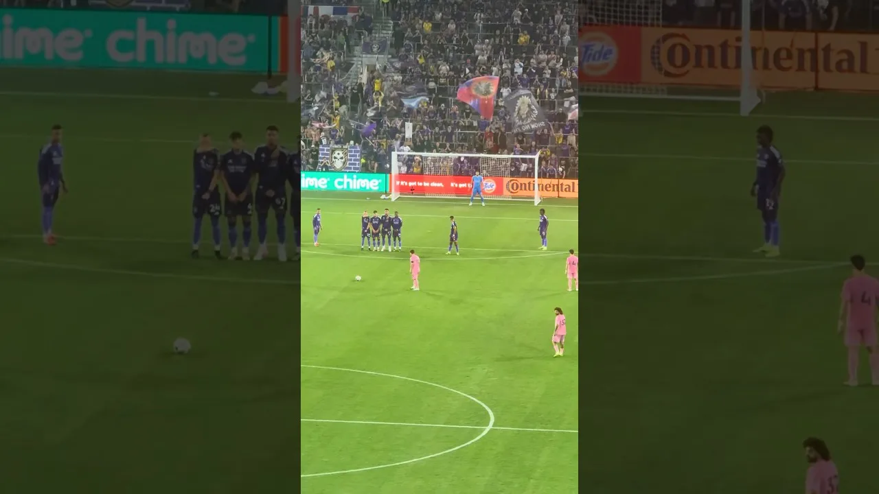 Messi freekick goal 😱😱 #messi #freekick @LeoMessi @intermiamicf #intermiamicf #orlando