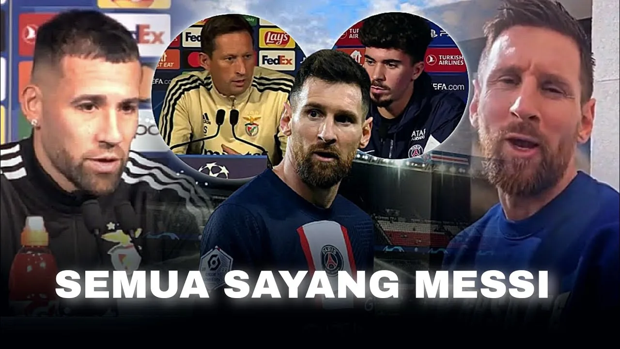 Cepat Sembuh Leo Messi !!! Lihatlah Reaksi Respect Para