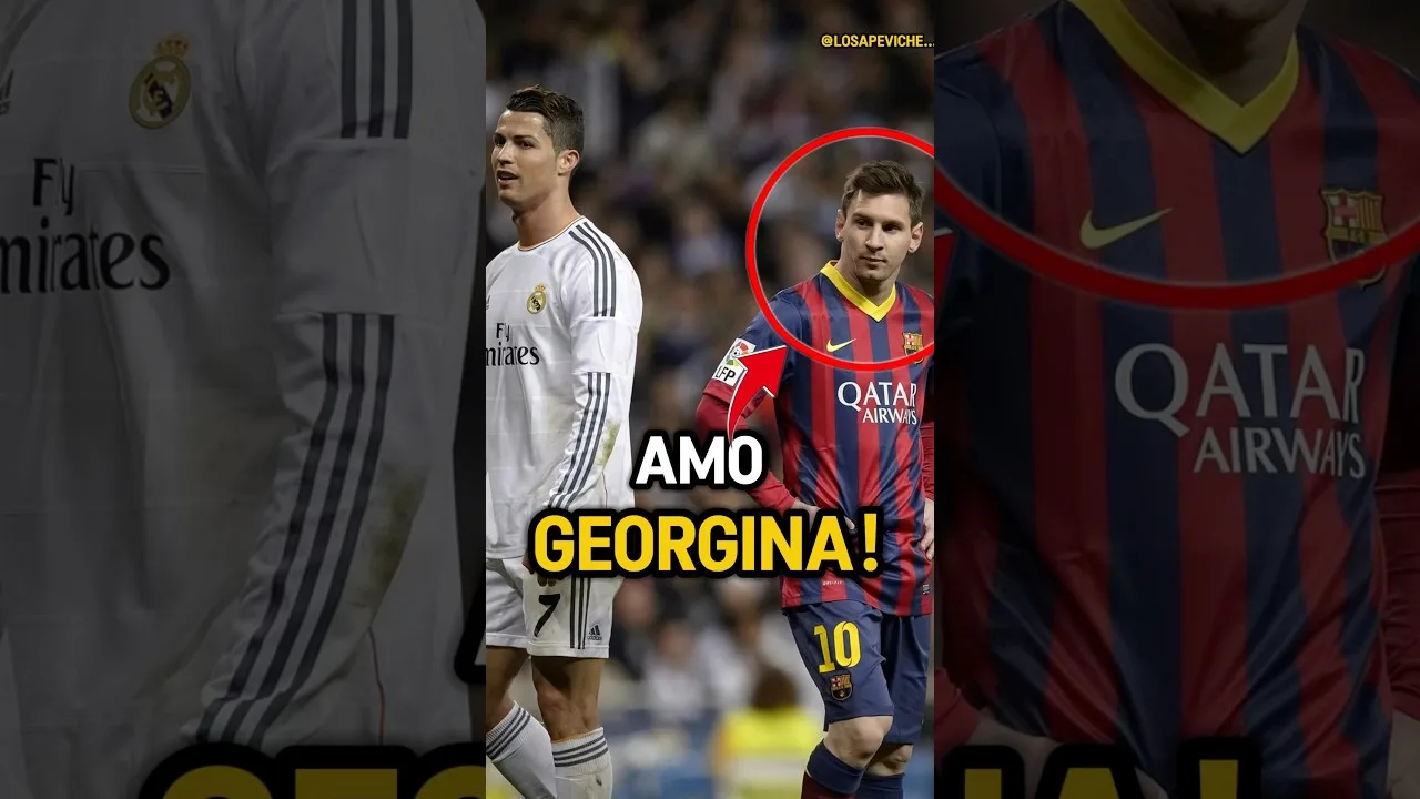 Leo Messi è innamorato di Georgina Rodriguez 🔥#ronaldo #cr7 #messi