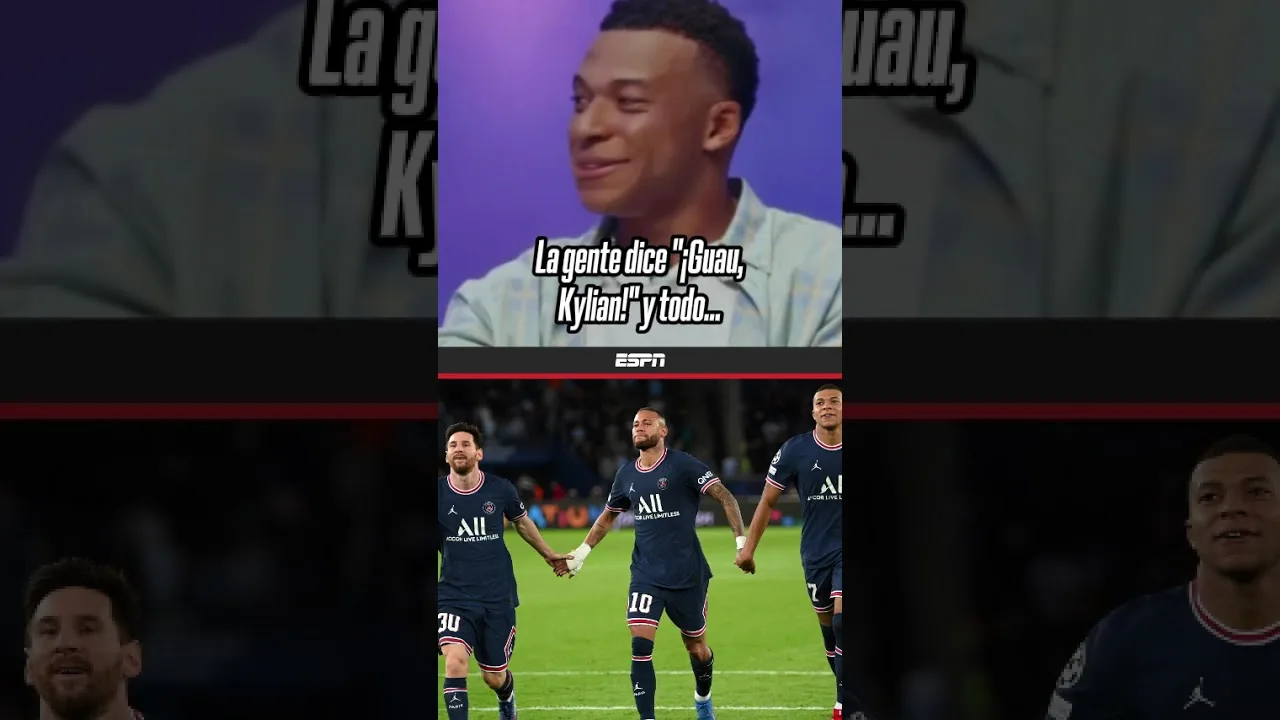« MESSI Y NEYMAR »: los mejores para Kylian Mbappé | 📹 @TheBridgeShow | #Shorts