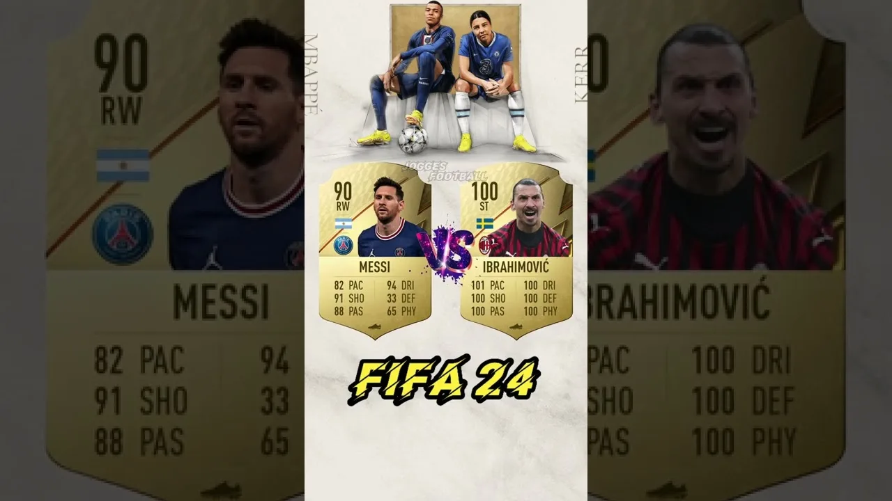 Zlatan Ibrahimović VS Lionel Messi