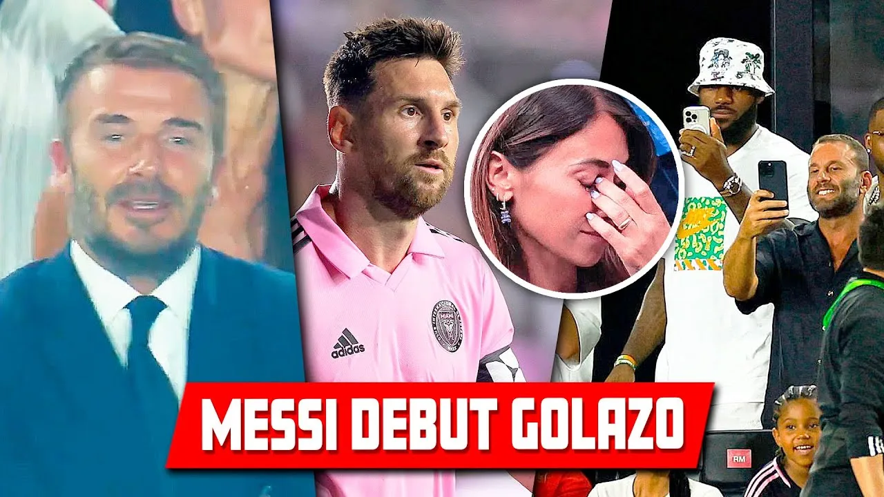 LO QUE NO SE VIÓ Beckham LLORANDO l Messi DIJO ESTO l Golazo