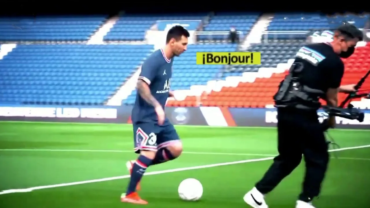 El primer día de Leo Messi en el PSG