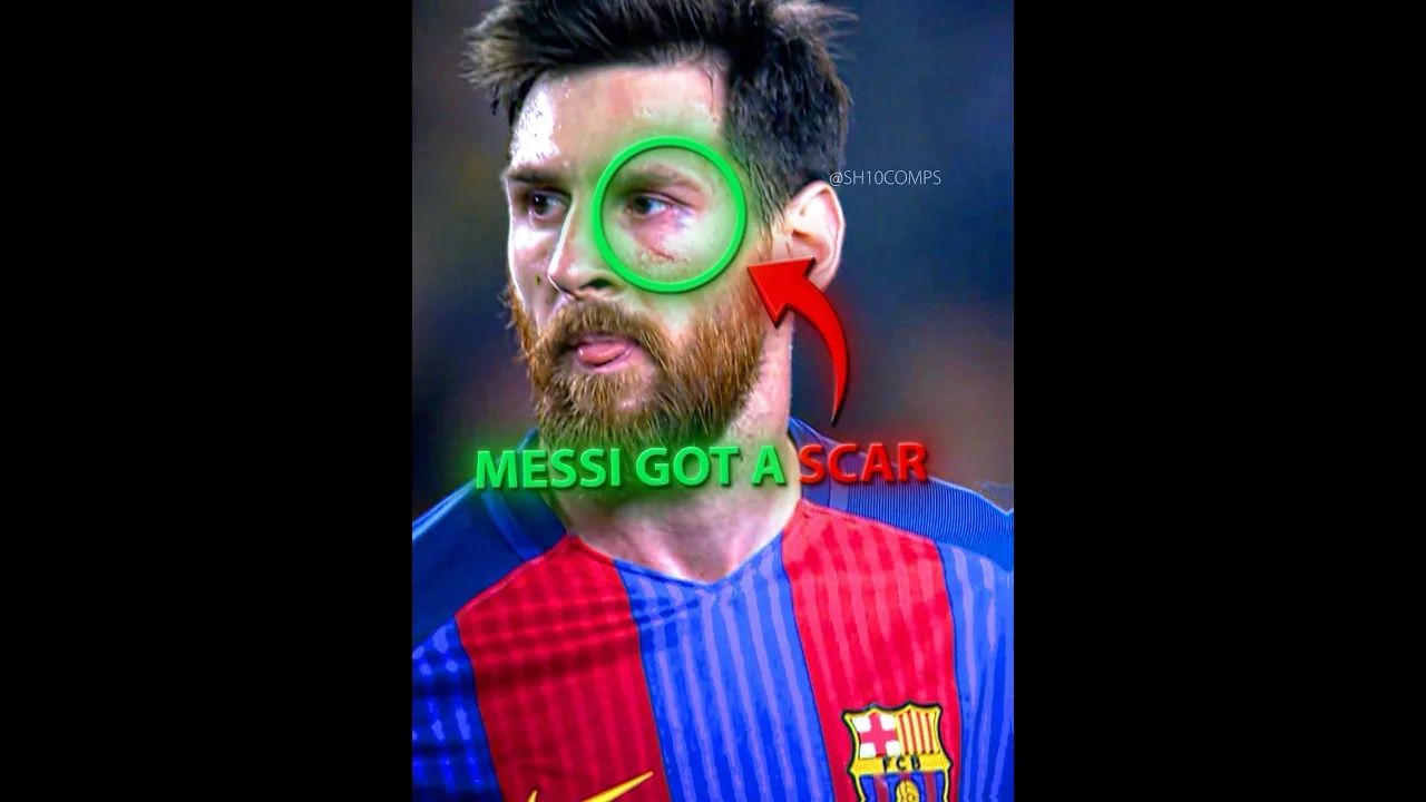 Messi’s Scar Changed Everything ❤️‍🩹