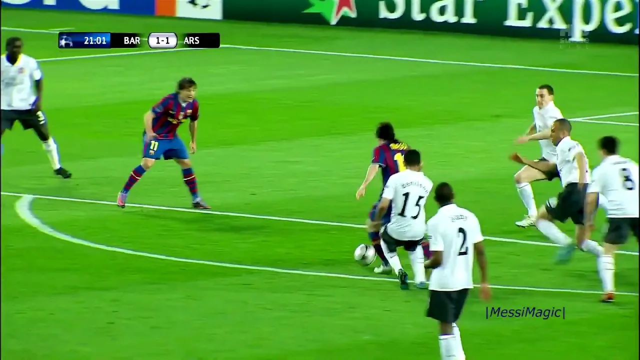 Lionel Messi 4 Goals vs Arsenal FC ● 1080i