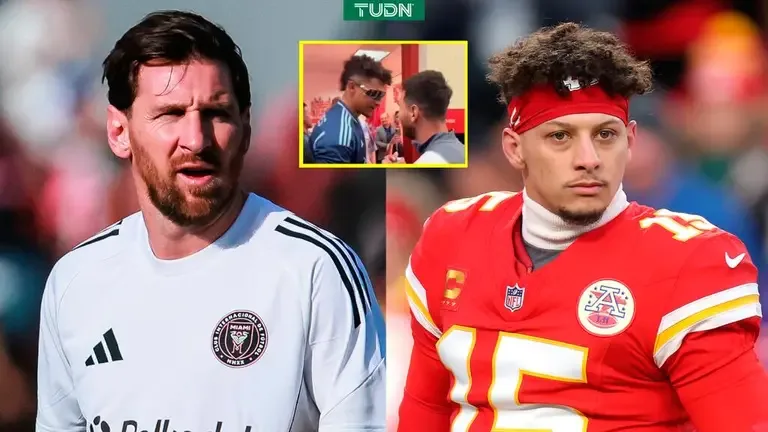 Patrick Mahomes loue Lionel Messi avant le Super Bowl 2025 | Tudn NFL