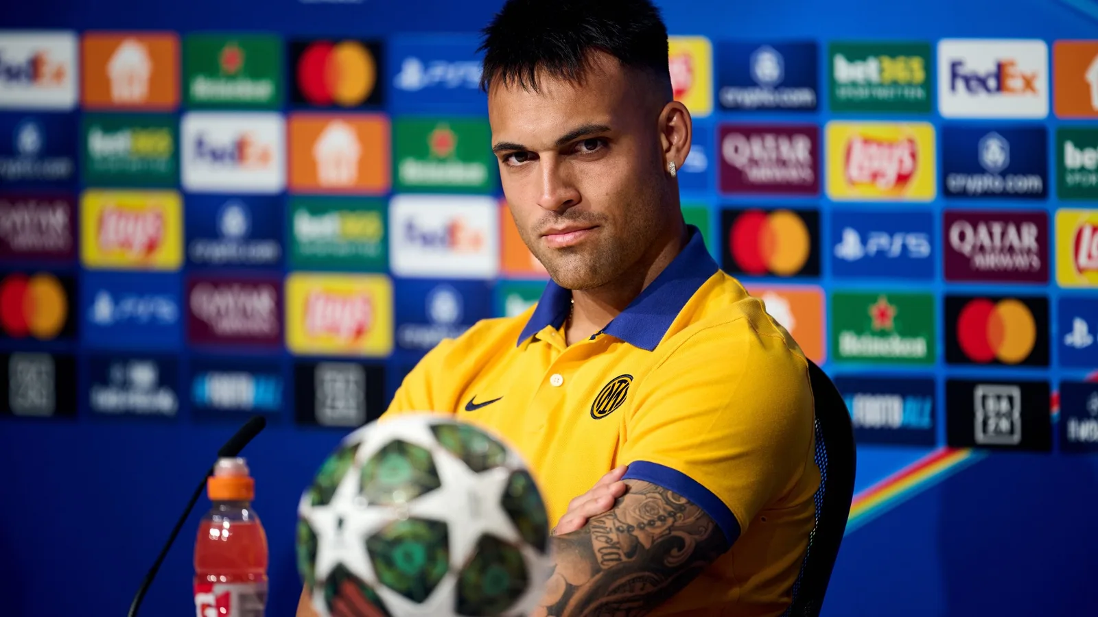 Lautaro Martinez pourrait rejoindre Cristiano Ronaldo et Lionel Messi dans le groupe Elite Champions League