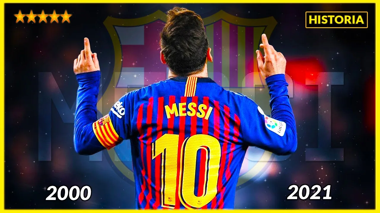 Barça de Leo Messi (2000-2021) 🐐 ❤️💙 La légende de Barcelone D10s