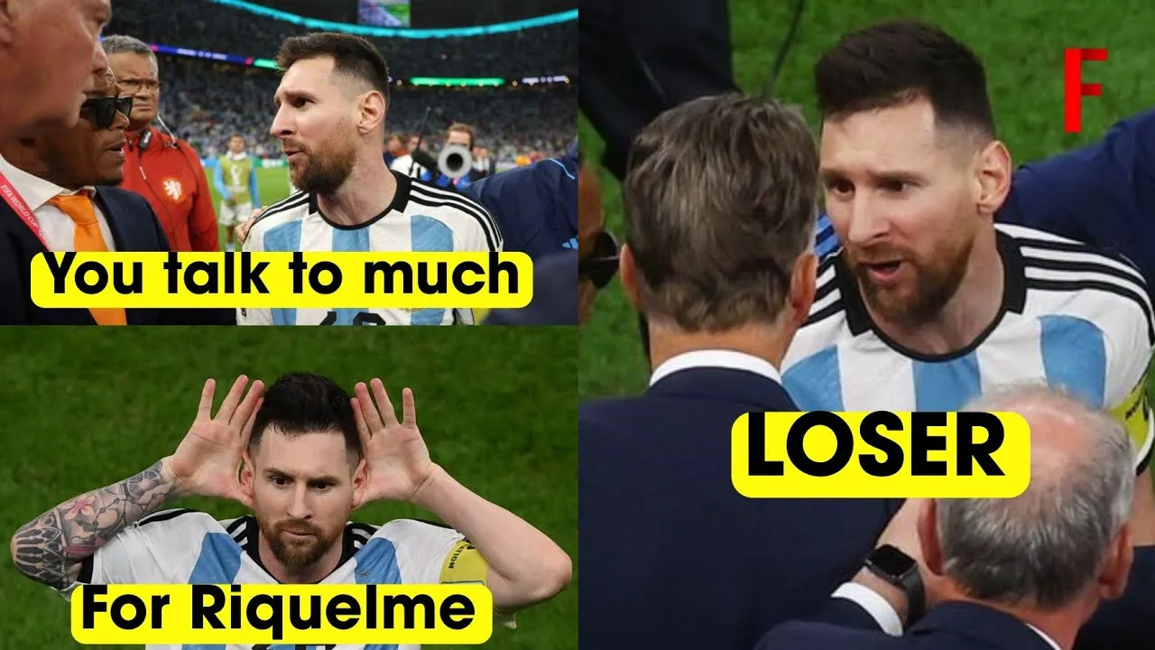 Lionel Messi irritated by Van Gaal