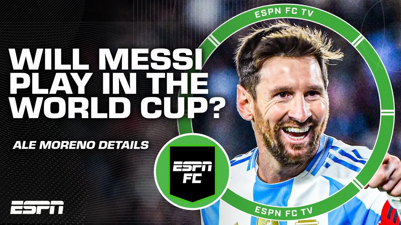 Lionel Messi pourrait avoir des doutes qu’il pourra jouer dans la Coupe du monde – Ale Moreno | ESPN FC