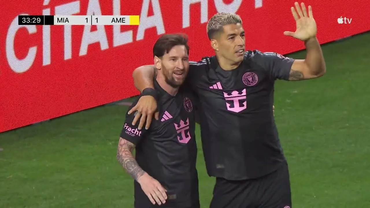Lionel Messi marque en tête pour Inter Miami