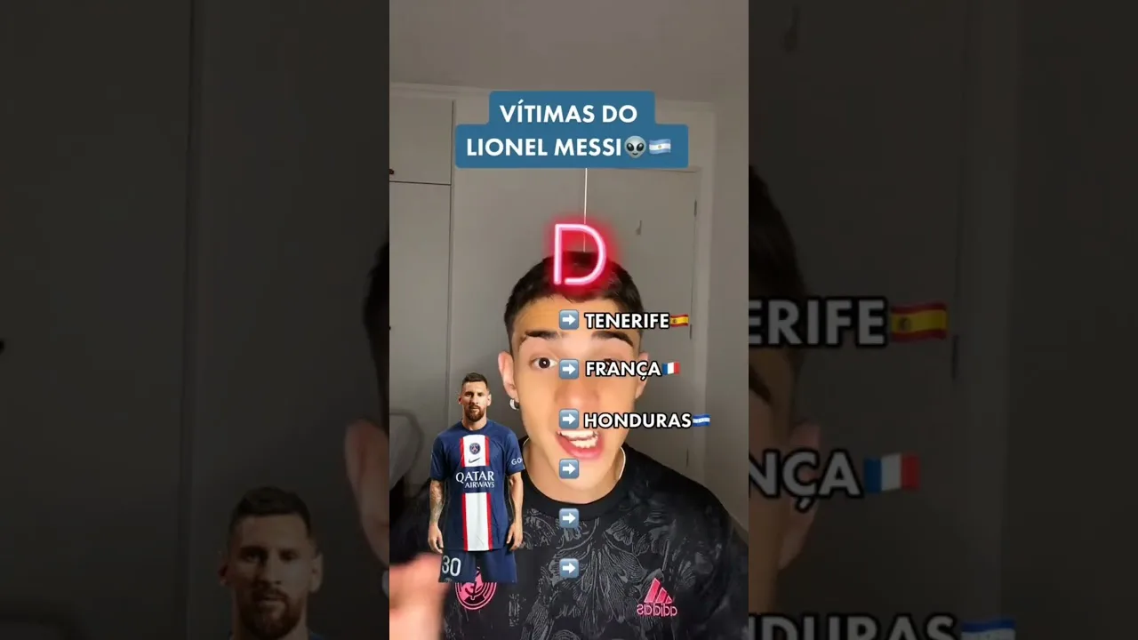 TIMES QUE JÁ TOMARAM GOL DO LIONEL MESSI! #shorts