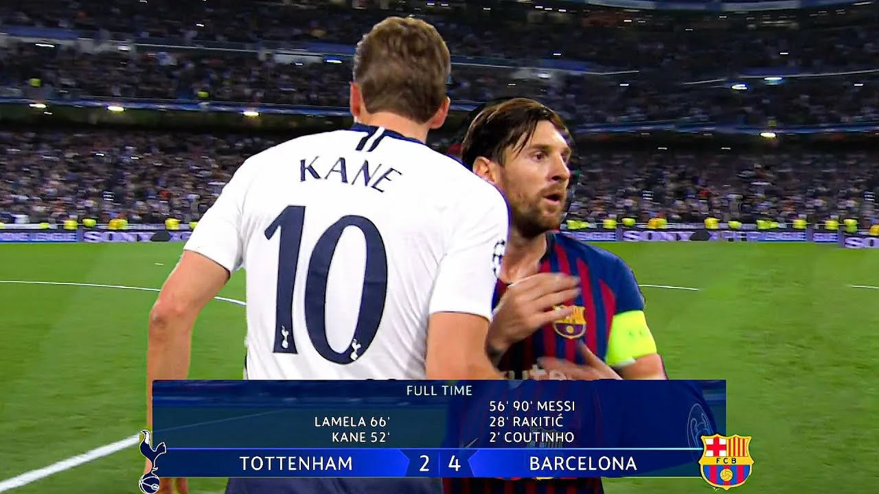 Harry Kane will Never Forget Lionel Messi’s Performance in