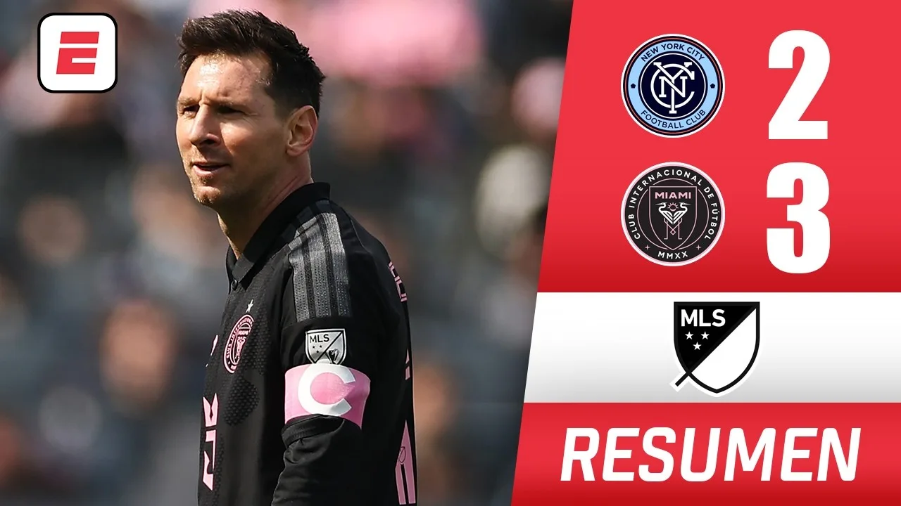 LIONEL MESSI a marqué 901 avec un superbe but sur coup franc lors de la victoire de l’INTER MIAMI contre le NEW YORK FC | MLS