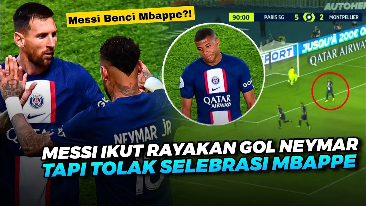 BEDA CARA LEO MESSILihat Perlakukan Messi Sambut Gol