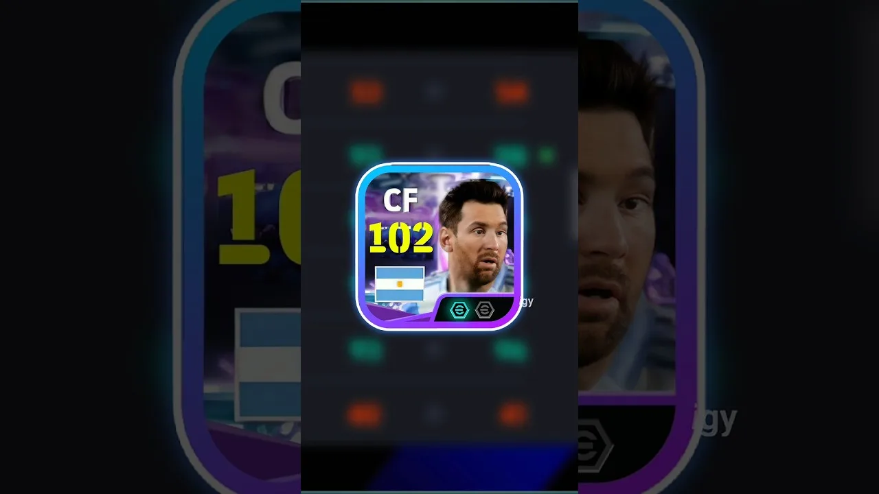 102 Rated ShowTime Lionel Messi Best Training Guide – How To Train Messi in eFootball 2026 #shorts