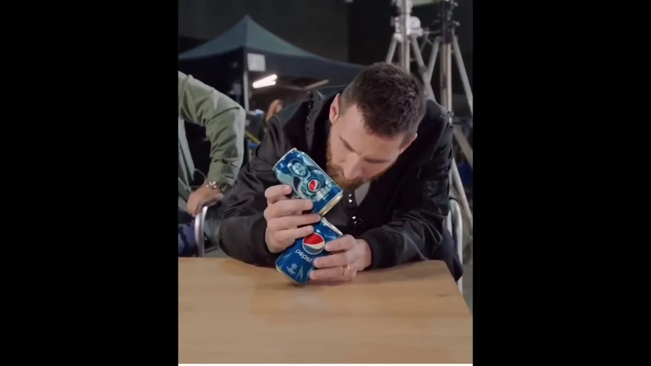 Leo Messi / #pepsicanbalance / ليو ميسي / تحدي توازن البيبسي