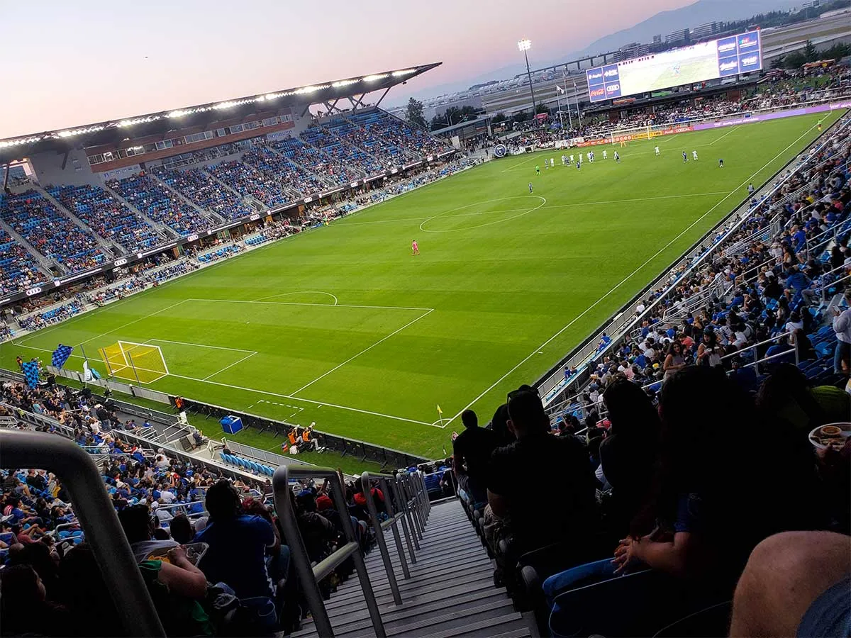 L’équipe inter Miami CF de la star du football Lionel Messi jouant à Paypal Park mercredi