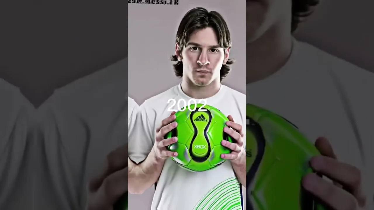Évolution leo Messi