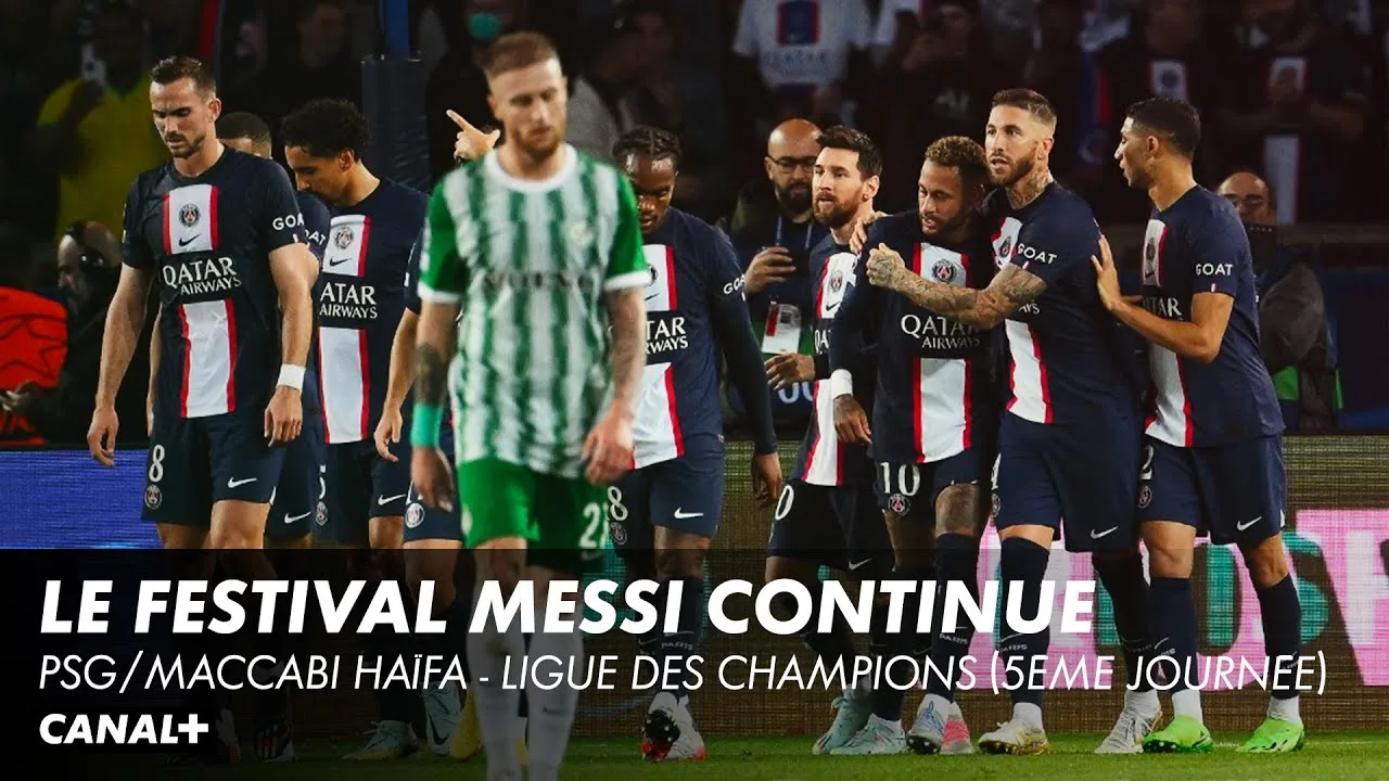 Messi régale une nouvelle fois – PSG/Maccabi Haïfa – Ligue