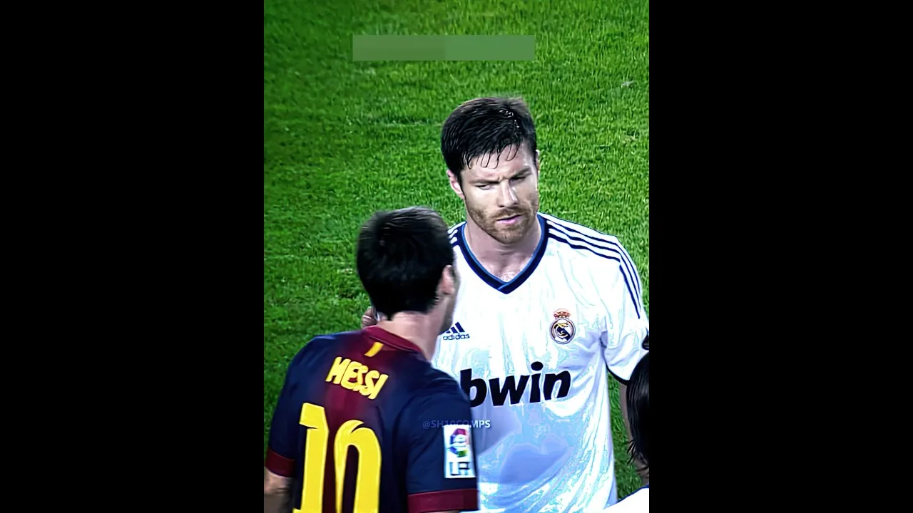 Messi vs Xabi Alonso 😈