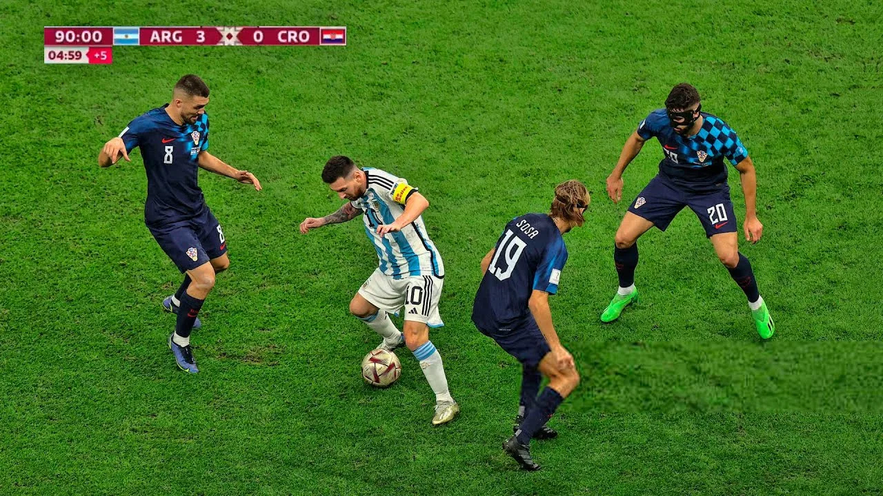 Lionel Messi vs Croatia | World Cup 2022 HD 1080i