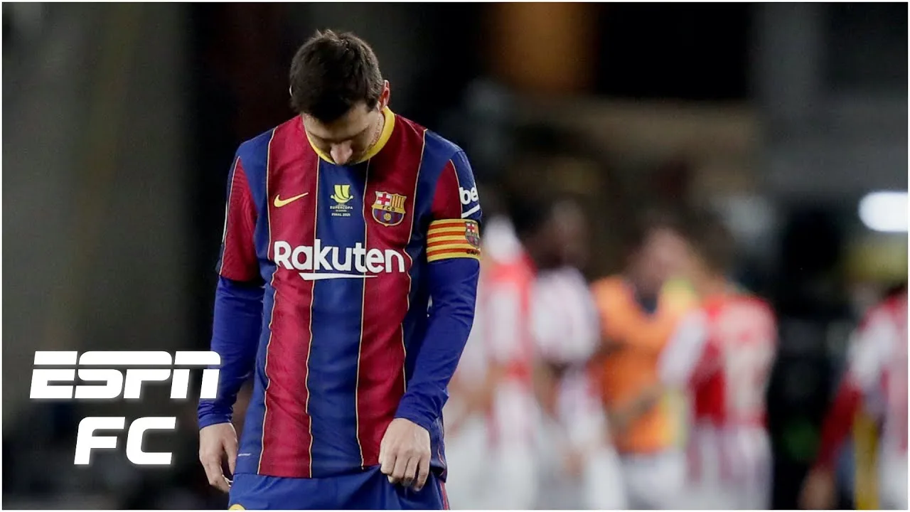 Lionel Messi SENT OFF! Barcelona-Athletic ‘the beginning of
