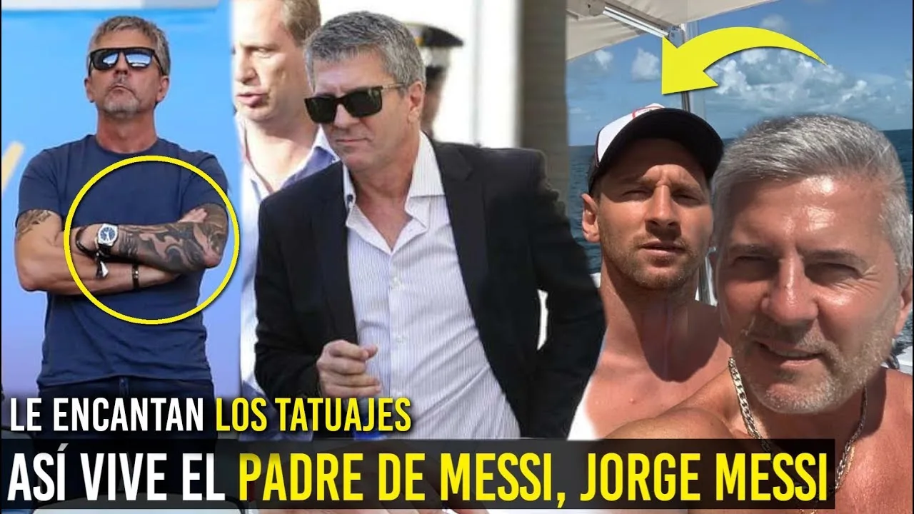 ASÍ VIVE EL PADRE DE MESSI, POR EL LA HISTORIA DEL FÚTBOL