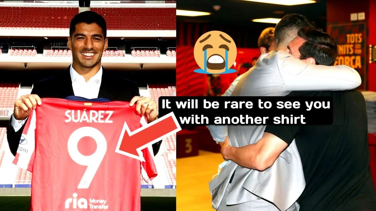 Lionel messi heart touching goodbye message to Luis Suarez