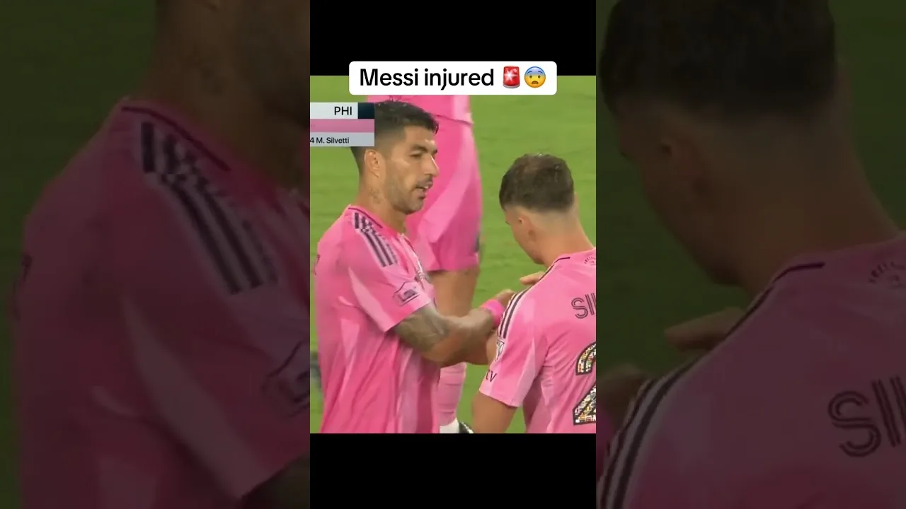 Lionel Messi a attrapé l’arrière de sa jambe, a demandé un sous-marin et est descendu dans le tunnel (via MLS sur Apple TV)