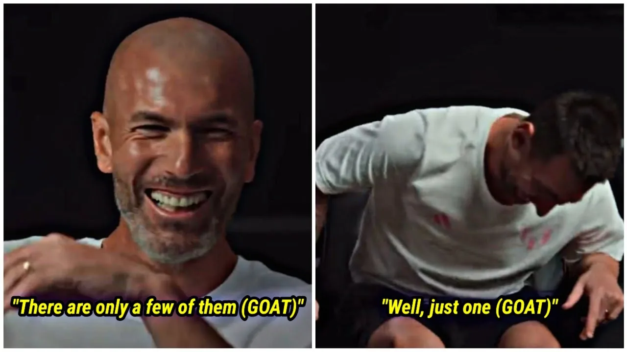 Lionel Messi laughed out loud when Zidane admired him as the