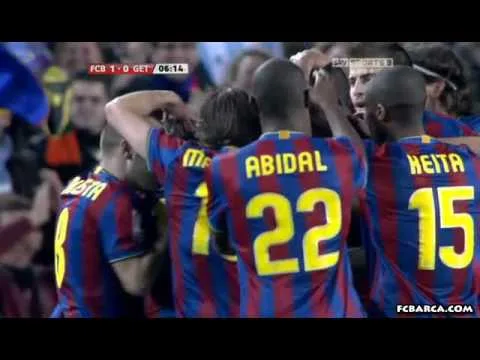 Lionel Messi Goal vs. Getafe 2010