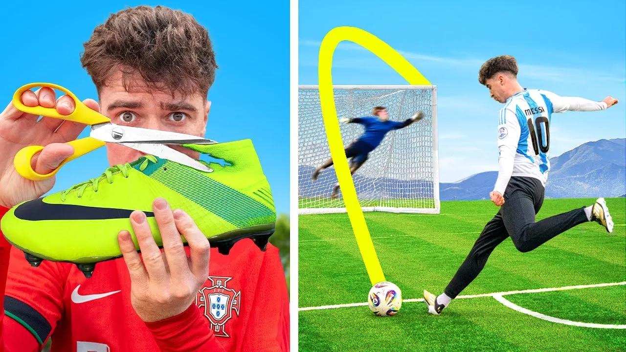 J’ai testé Ronaldo vs Messi Life Hacks