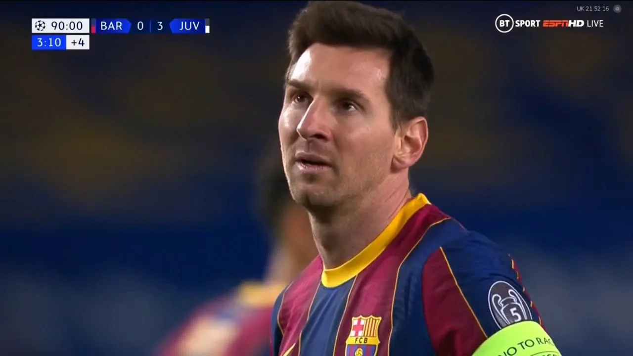 Lionel Messi vs Juventus (Home) 2020-21 HD 1080i