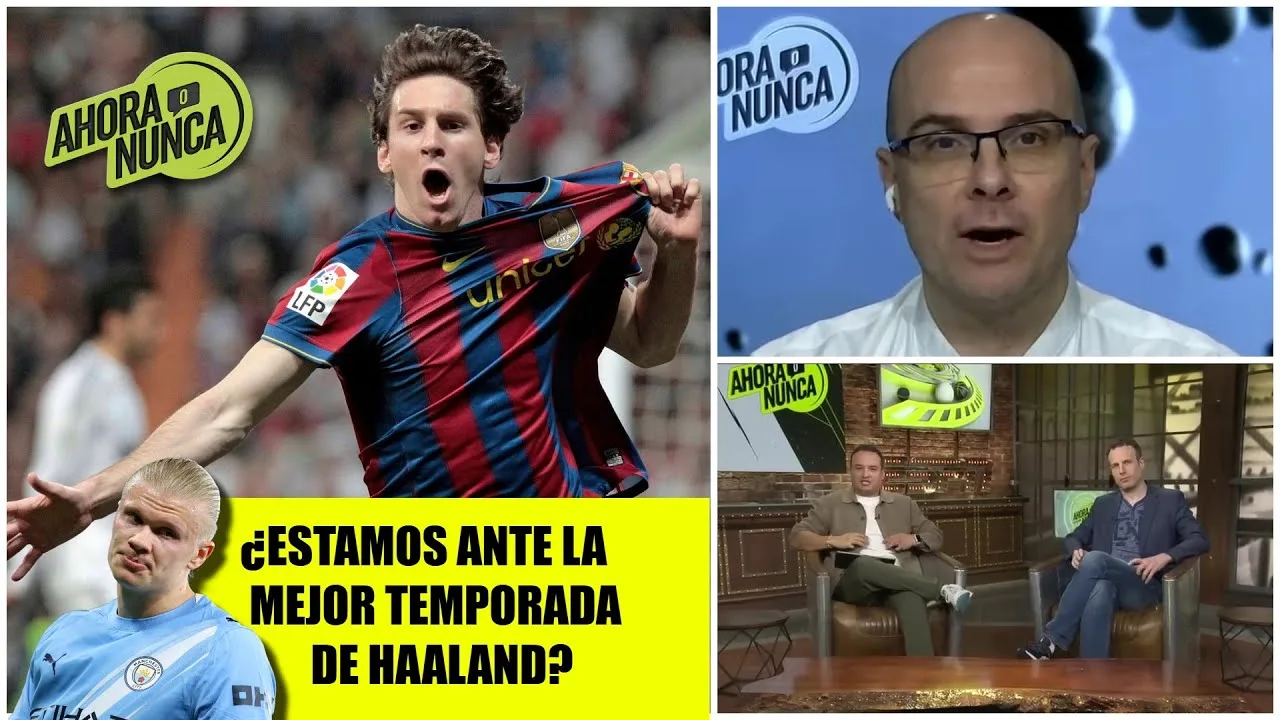 LE RECORD DE MESSI peut être dépassé par HAALAND et la saison qu’il mène | Maintenant ou jamais