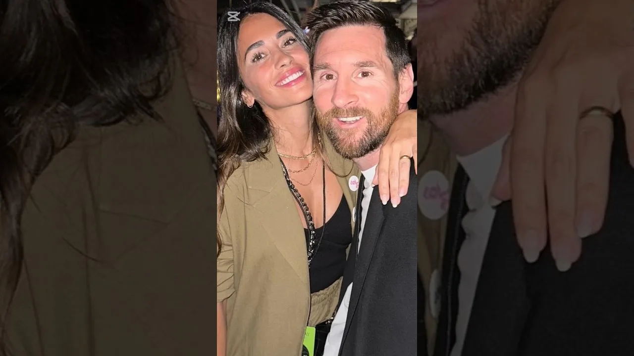 Lionel Messi ⚽ avec sa femme Antonela Roccuzzo # Short #Lionelmessi #antonelaroccuzzo #shorts