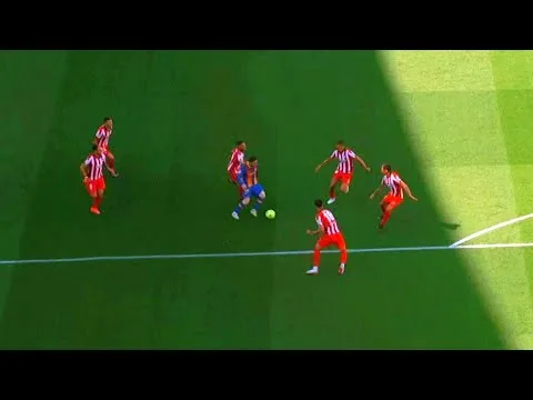 Lionel Messi vs 11 Defenders 💔